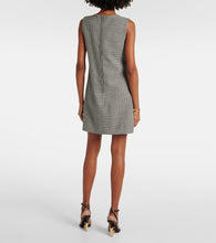 Dolce&Gabbana Houndstooth wool minidress
