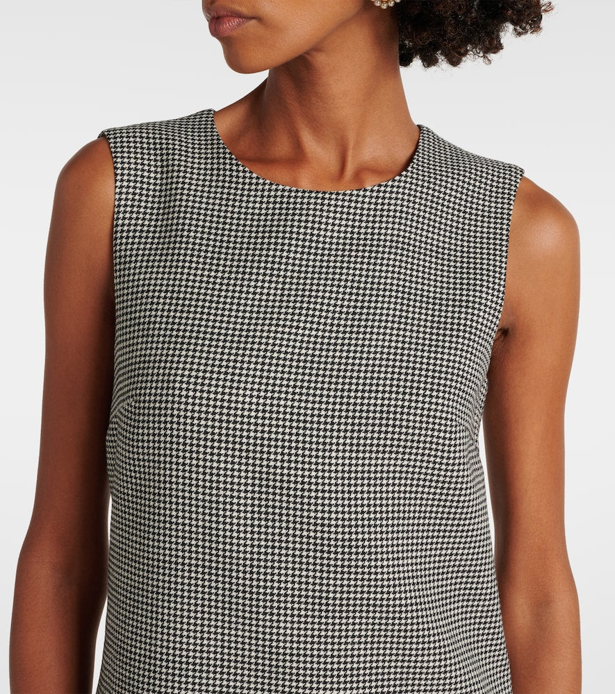Dolce&Gabbana Houndstooth wool minidress