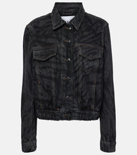 Ganni Printed denim jacket - Ganni 印花牛仔夹克