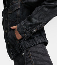 Ganni Printed denim jacket