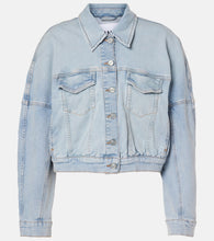 Ganni Cropped denim jacket