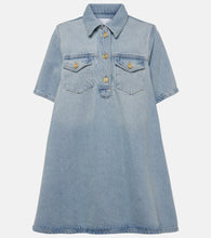 Ganni Denim minidress. Ganni 牛仔迷你裙