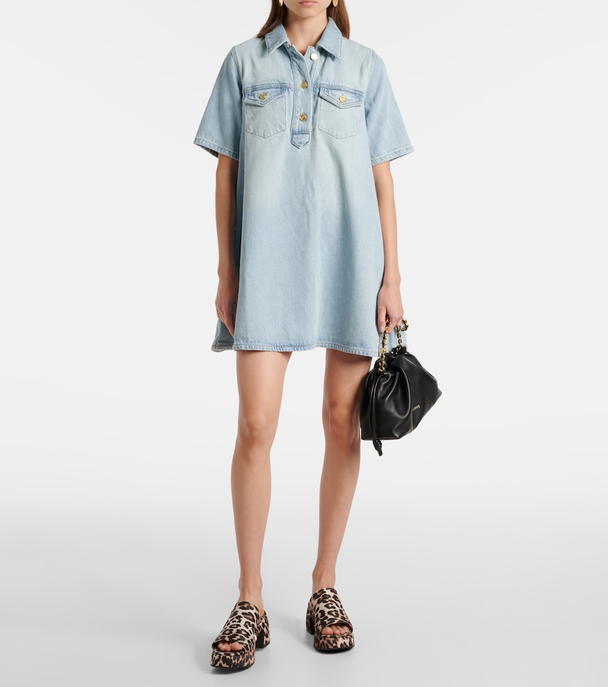 Ganni Denim minidress