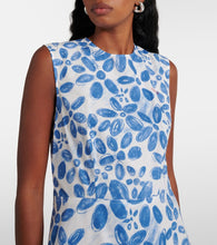 Marni Printed cotton midi dress
