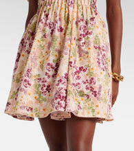 Agua by Agua Bendita Caramelo Florecer cotton minidress