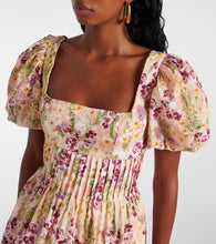Agua by Agua Bendita Caramelo Florecer cotton minidress