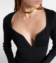 SIR Helena ribbed-knit maxi dress