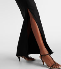 SIR Dorian embroidered linen and cotton maxi dress
