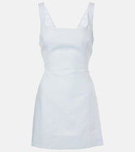 SIR Iris Tie linen minidress. SIR Iris 系带亚麻迷你连衣裙