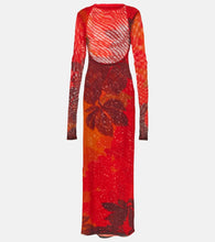 SIR Libertine printed cutout maxi dress. SIR Libertine 印花镂空长裙