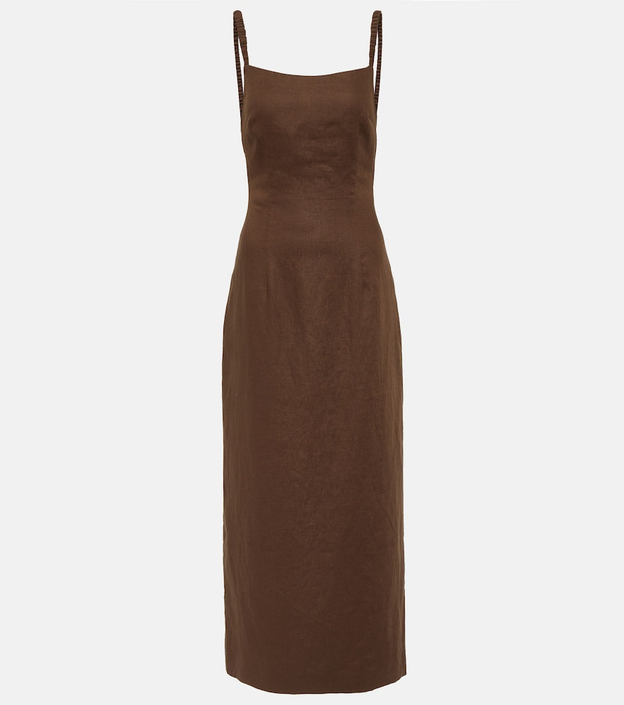 SIR Primrose ruched cotton minidress. SIR Primrose 褶饰棉质迷你连衣裙