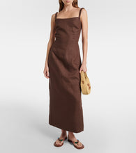 SIR Primrose ruched cotton minidress
