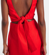 SIR Iris linen minidress