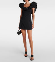 SIR Jones ruffled cotton-blend minidress