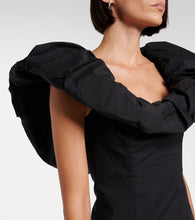 SIR Jones ruffled cotton-blend minidress