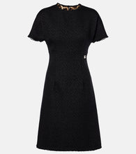 Dolce&Gabbana DG wool-blend tweed minidress. Dolce&Gabbana DG 羊毛混纺粗花呢迷你连衣裙