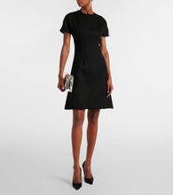 Dolce&Gabbana DG wool-blend tweed minidress