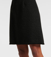 Dolce&Gabbana DG wool-blend tweed minidress