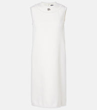 Dolce&Gabbana DG wool-blend tweed shift dress. Dolce&Gabbana DG 羊毛混纺粗花呢连衣裙