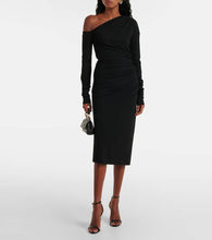 Dolce&Gabbana Draped jersey midi dress