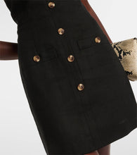 Veronica Beard Roxanne linen-blend shirt dress