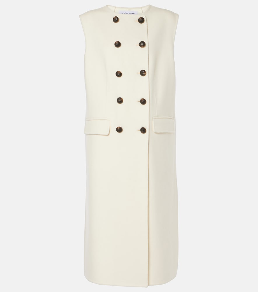Veronica Beard Hoxton wool-blend vest - Veronica Beard Hoxton羊毛混纺背心