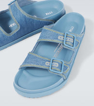 Birkenstock 1774 Arizona denim sandals