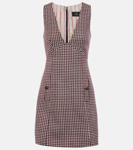 Etro Checked minidress. Etro 格纹迷你连衣裙