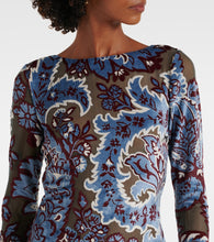 Etro Paisley  jersey maxi dress