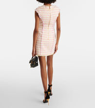 Balmain Miami tweed minidress