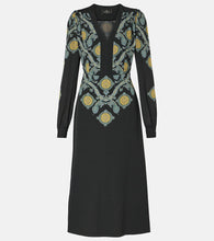 Etro Printed midi dress. Etro 印花中长连衣裙