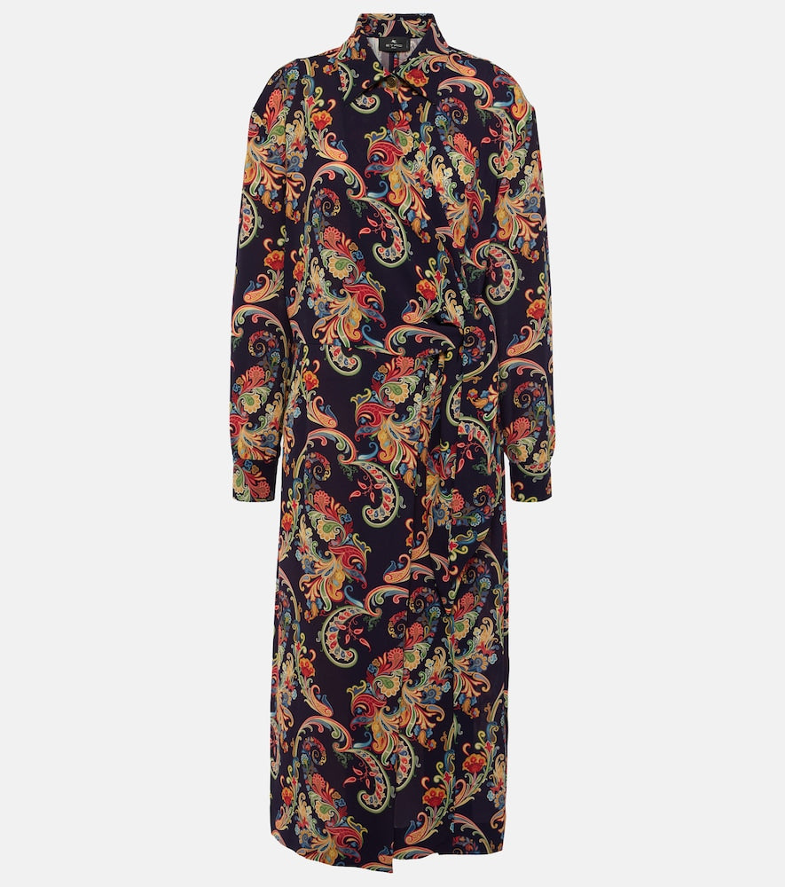 Etro Paisley shirt dress. Etro Paisley 衬衫裙