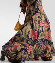 Etro Floral silk chiffon gown