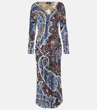 Etro Printed midi dress. Etro 印花中长连衣裙