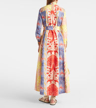 Etro Printed cotton-blend shirt dress