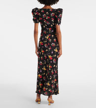 Rodarte Floral silk crêpe de chine gown