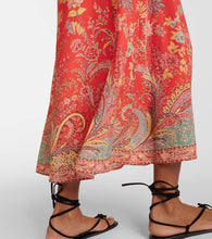 Etro Printed midi dress