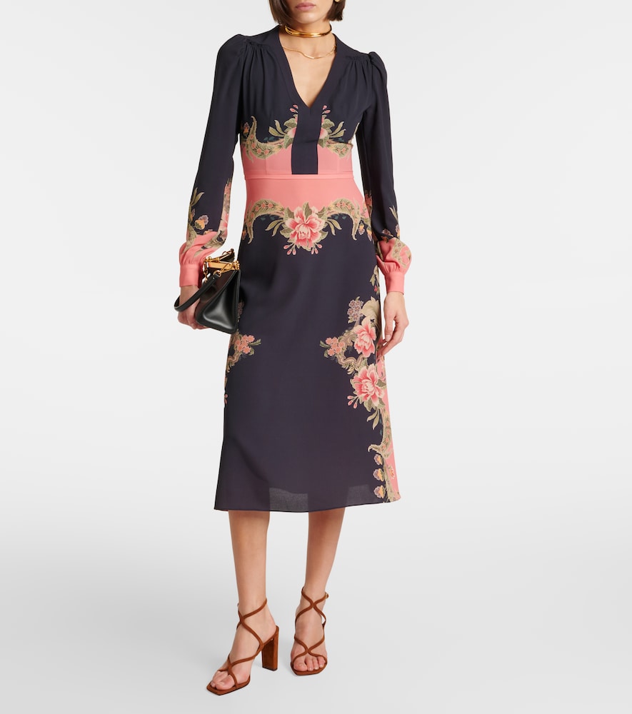 Etro Floral midi dress