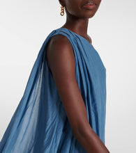 Velvet Diana cotton and silk maxi dress