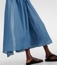 Velvet Diana cotton and silk maxi dress