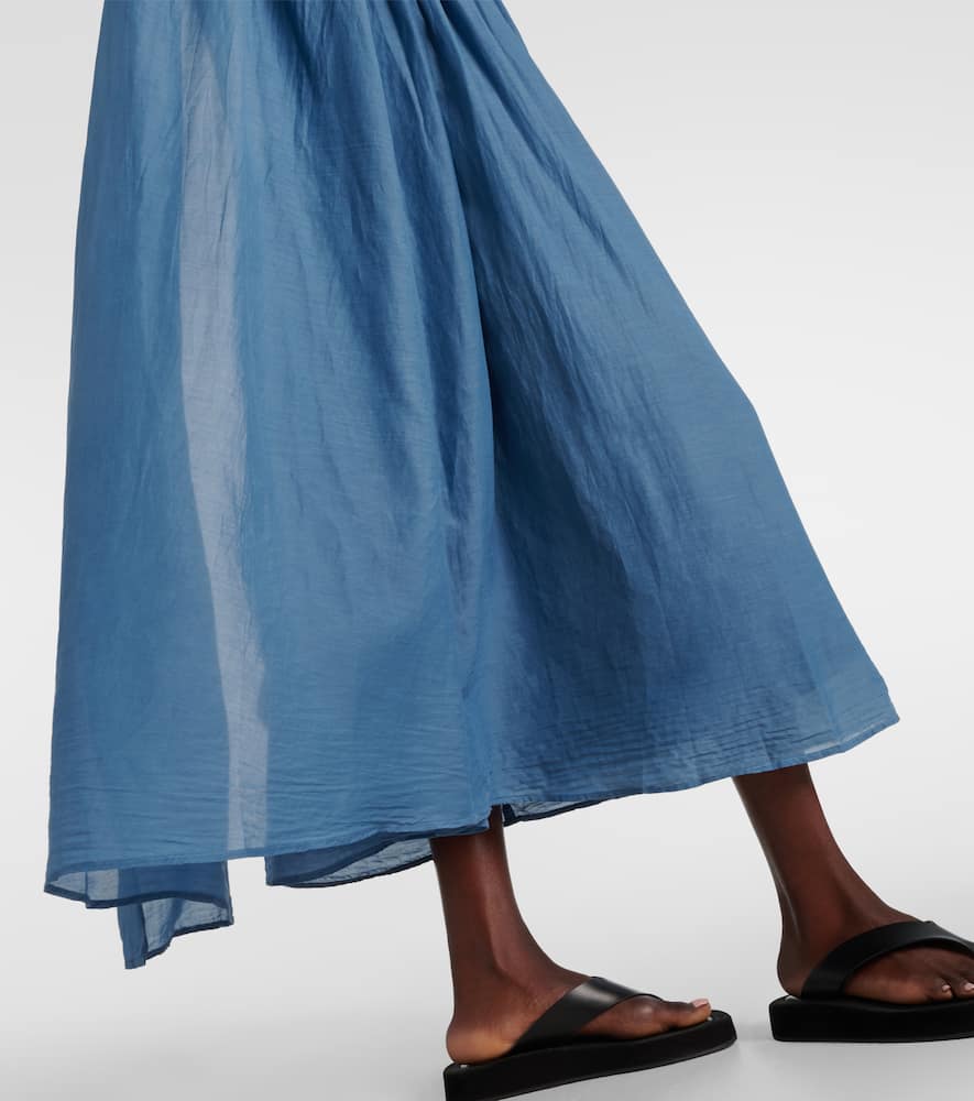 Velvet Diana cotton and silk maxi dress