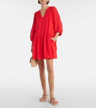 Velvet Sloan cotton minidress