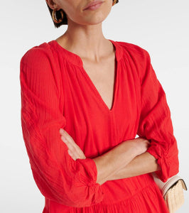 Velvet Sloan cotton minidress