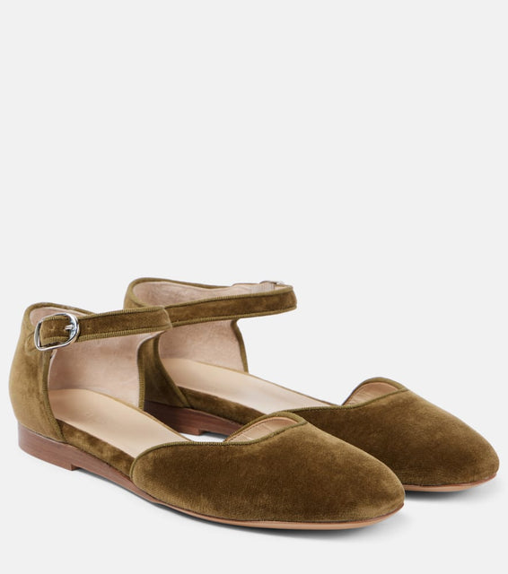 Le Monde B√É¬©ryl Velvet flats