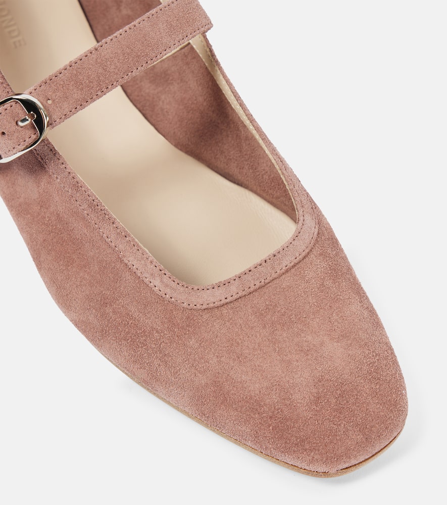 Le Monde B√É¬©ryl Suede Mary Jane flats