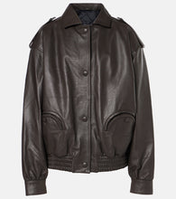 Blaze Milano Charlie leather bomber jacket - Blaze Milano Charlie 皮革飞行员夹克