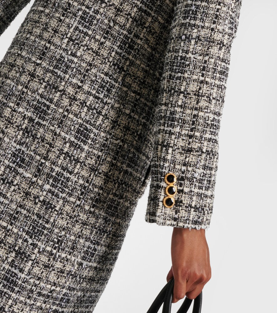 Alessandra Rich Lurex√Ç¬Æ tweed coat