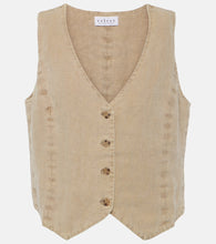 Velvet Mylie linen vest