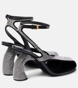 Dries Van Noten Embellished leather pumps