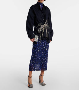 Dries Van Noten Embellished leather pumps